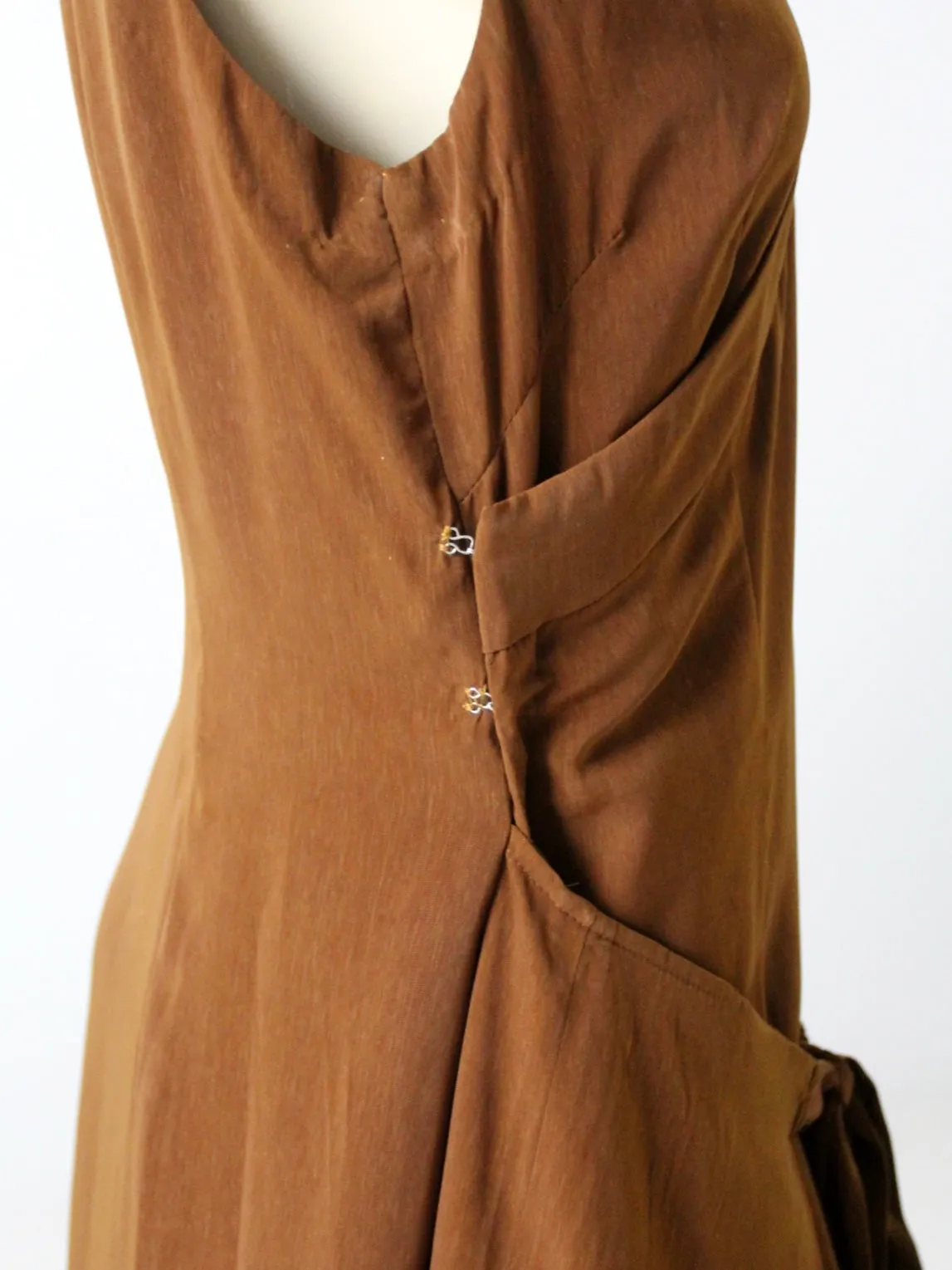 vintage 70s wrap dress