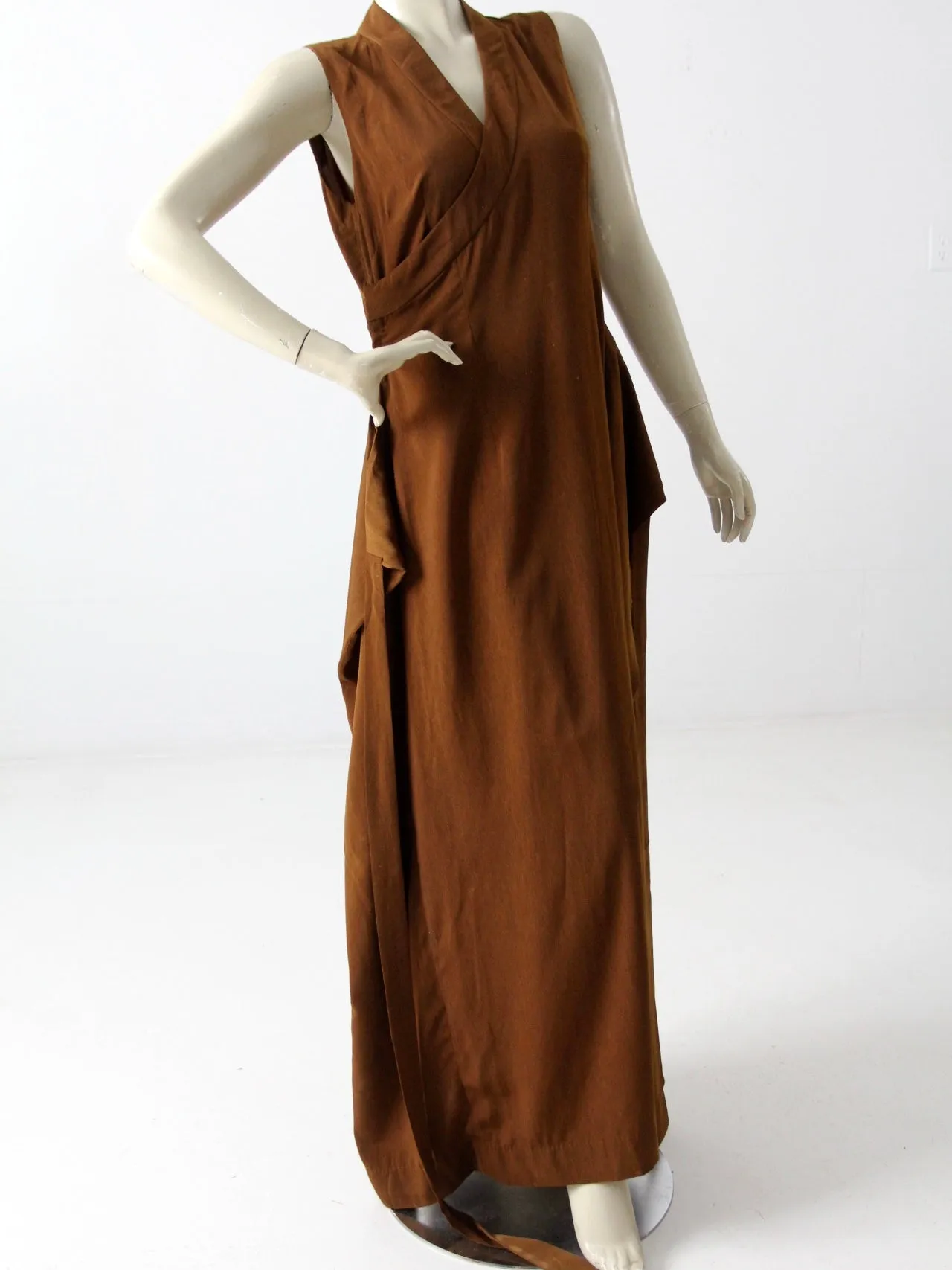 vintage 70s wrap dress