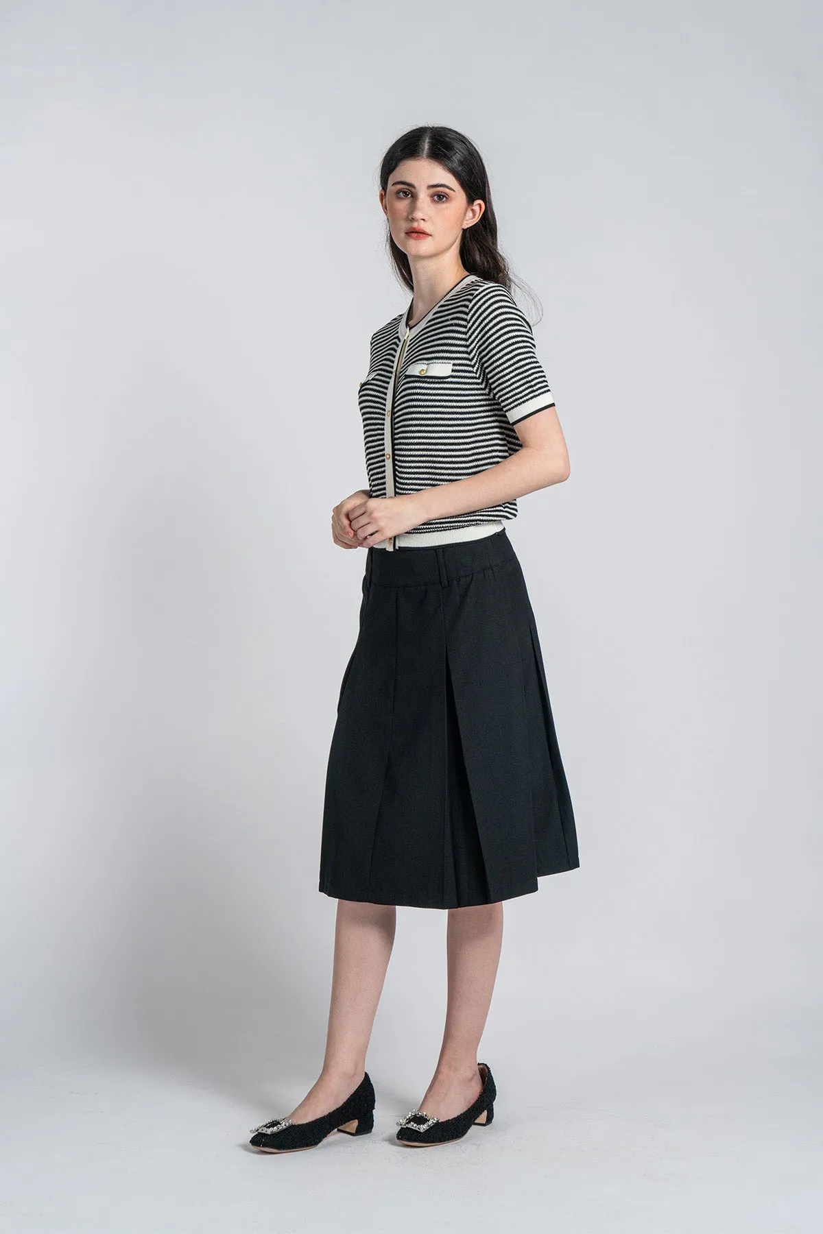 Viveatte Pleated Skirt