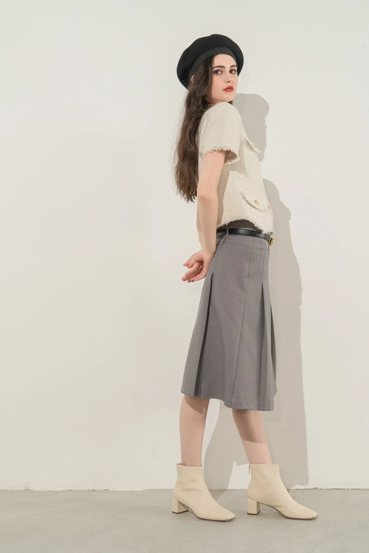 Viveatte Pleated Skirt