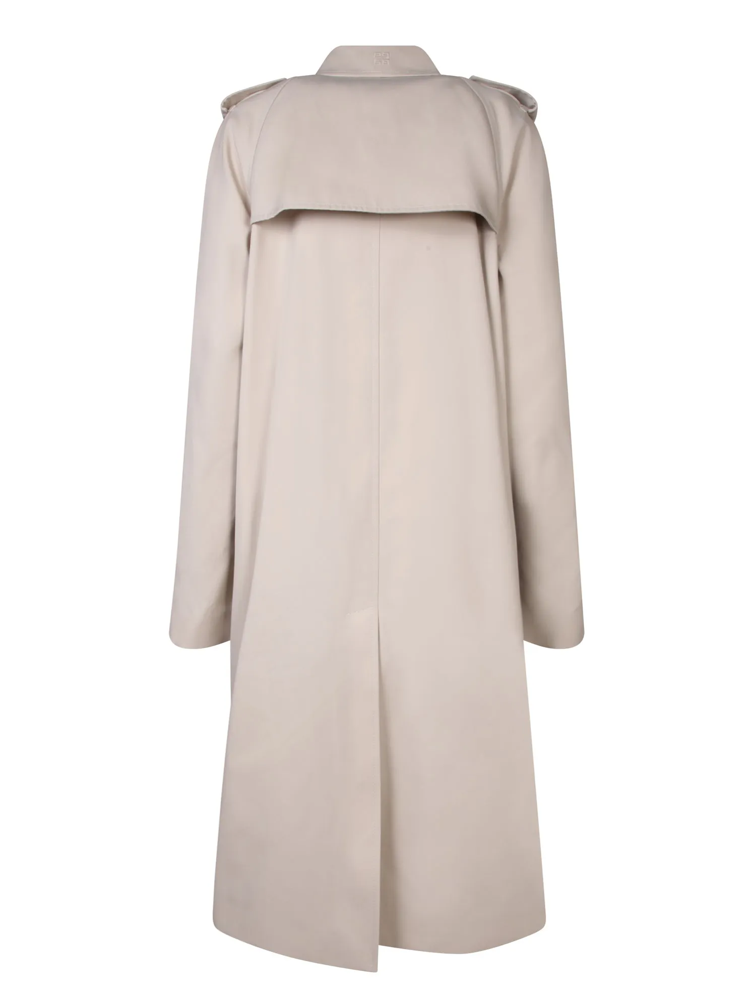 Voyou Light Twill Trench Coat in Beige