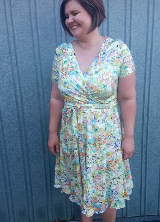 Wardrobe by Me - Wanda Wrap Dress Sewing Pattern