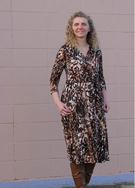 Wardrobe by Me - Wanda Wrap Dress Sewing Pattern