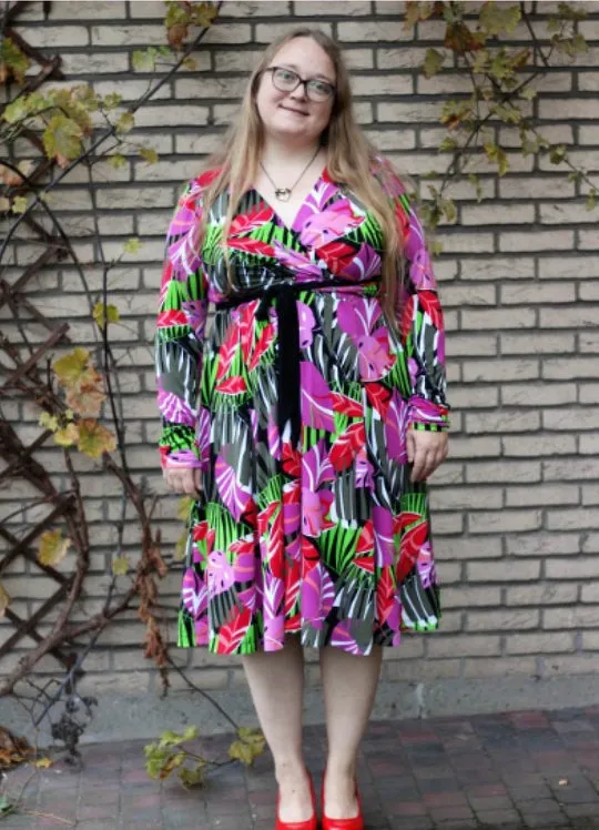 Wardrobe by Me - Wanda Wrap Dress Sewing Pattern