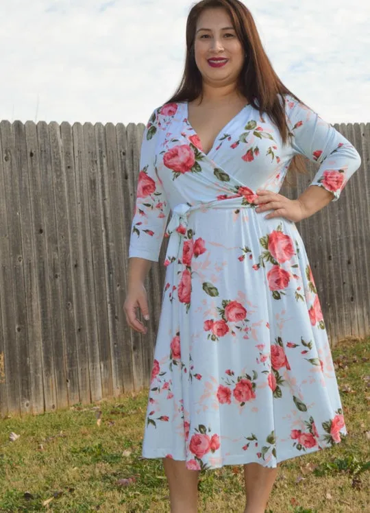 Wardrobe by Me - Wanda Wrap Dress Sewing Pattern