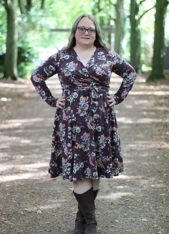 Wardrobe by Me - Wanda Wrap Dress Sewing Pattern