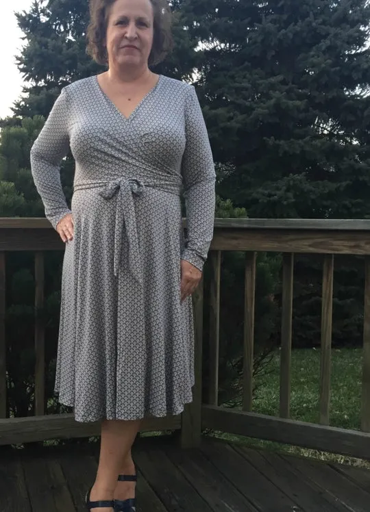 Wardrobe by Me - Wanda Wrap Dress Sewing Pattern