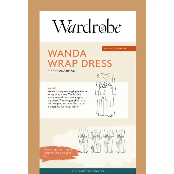 Wardrobe by Me - Wanda Wrap Dress Sewing Pattern