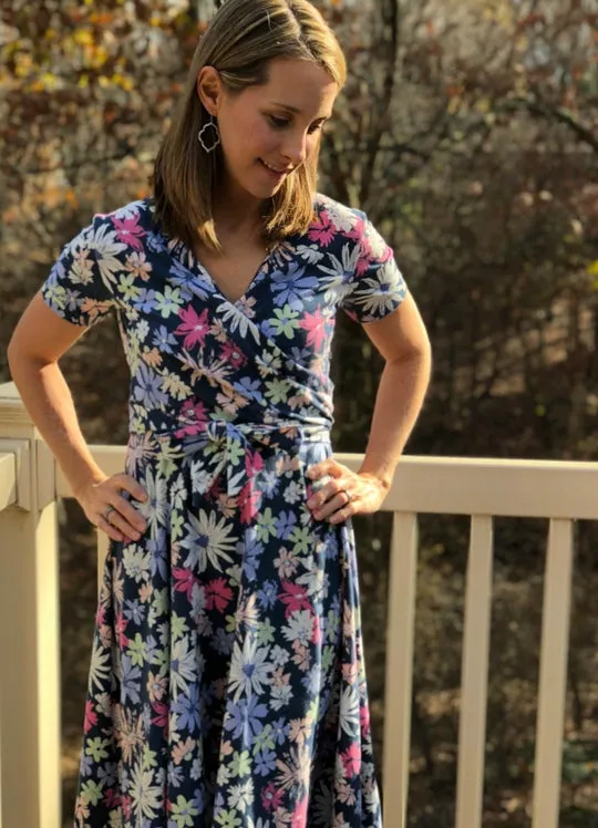 Wardrobe by Me - Wanda Wrap Dress Sewing Pattern