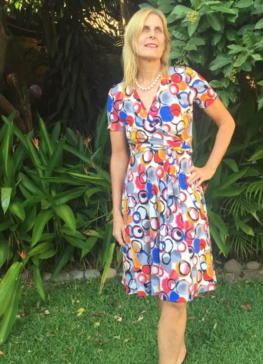 Wardrobe by Me - Wanda Wrap Dress Sewing Pattern