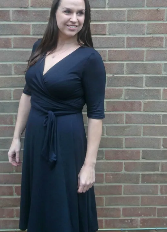 Wardrobe by Me - Wanda Wrap Dress Sewing Pattern