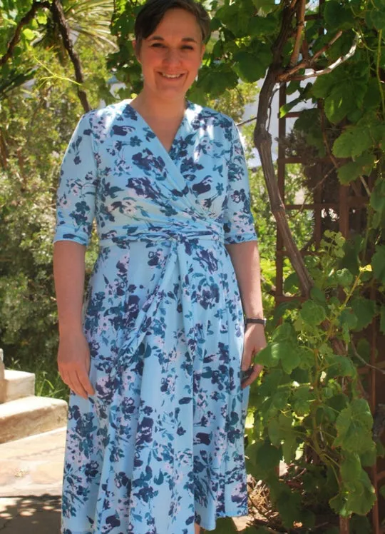 Wardrobe by Me - Wanda Wrap Dress Sewing Pattern