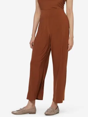 Wardrobe Tan Wide-Leg Trousers