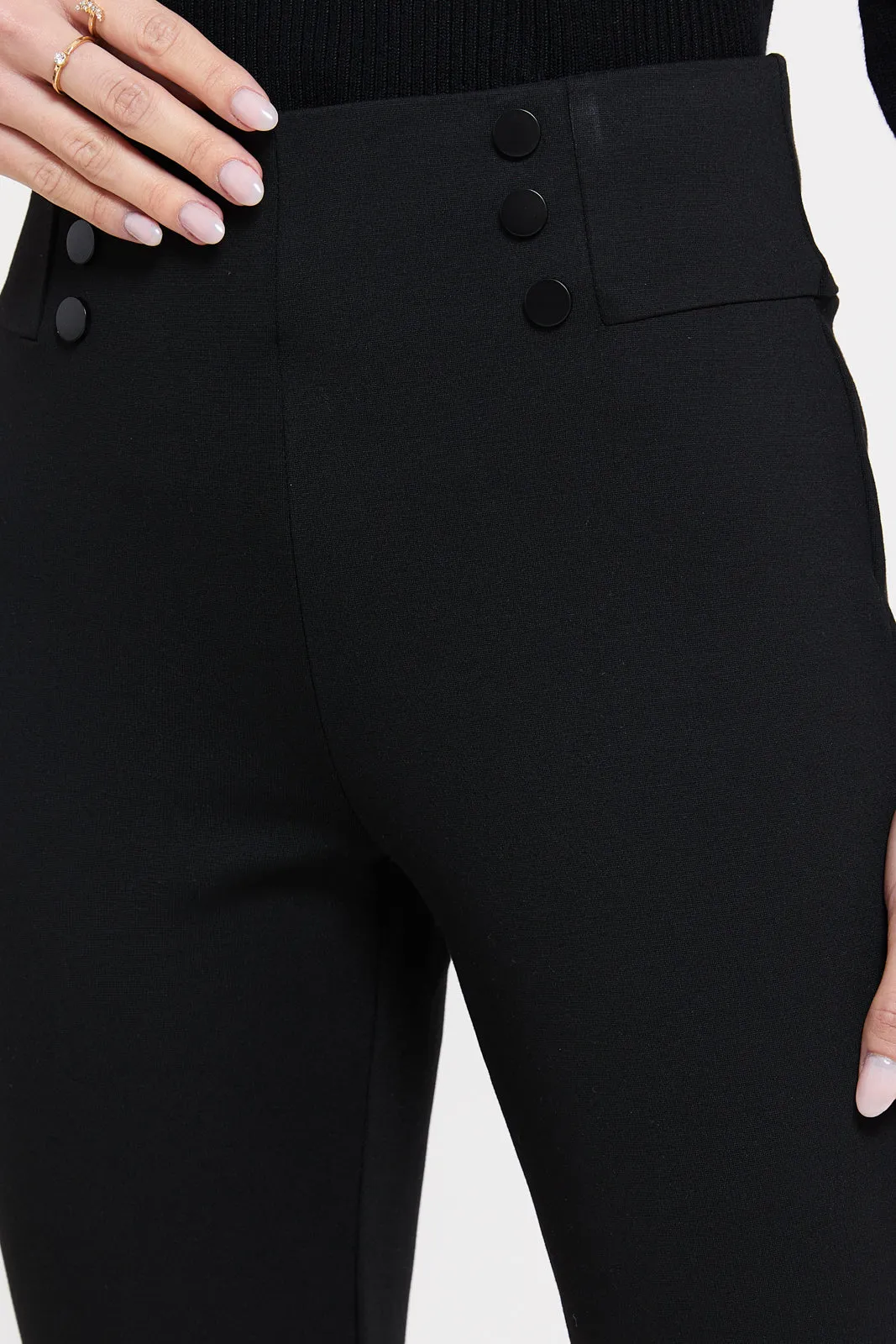 Women Black Slim Fit Leggings