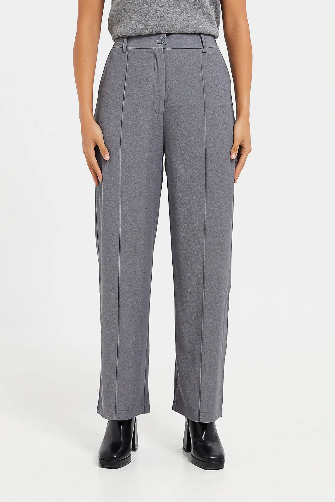 Women Grey Trouser