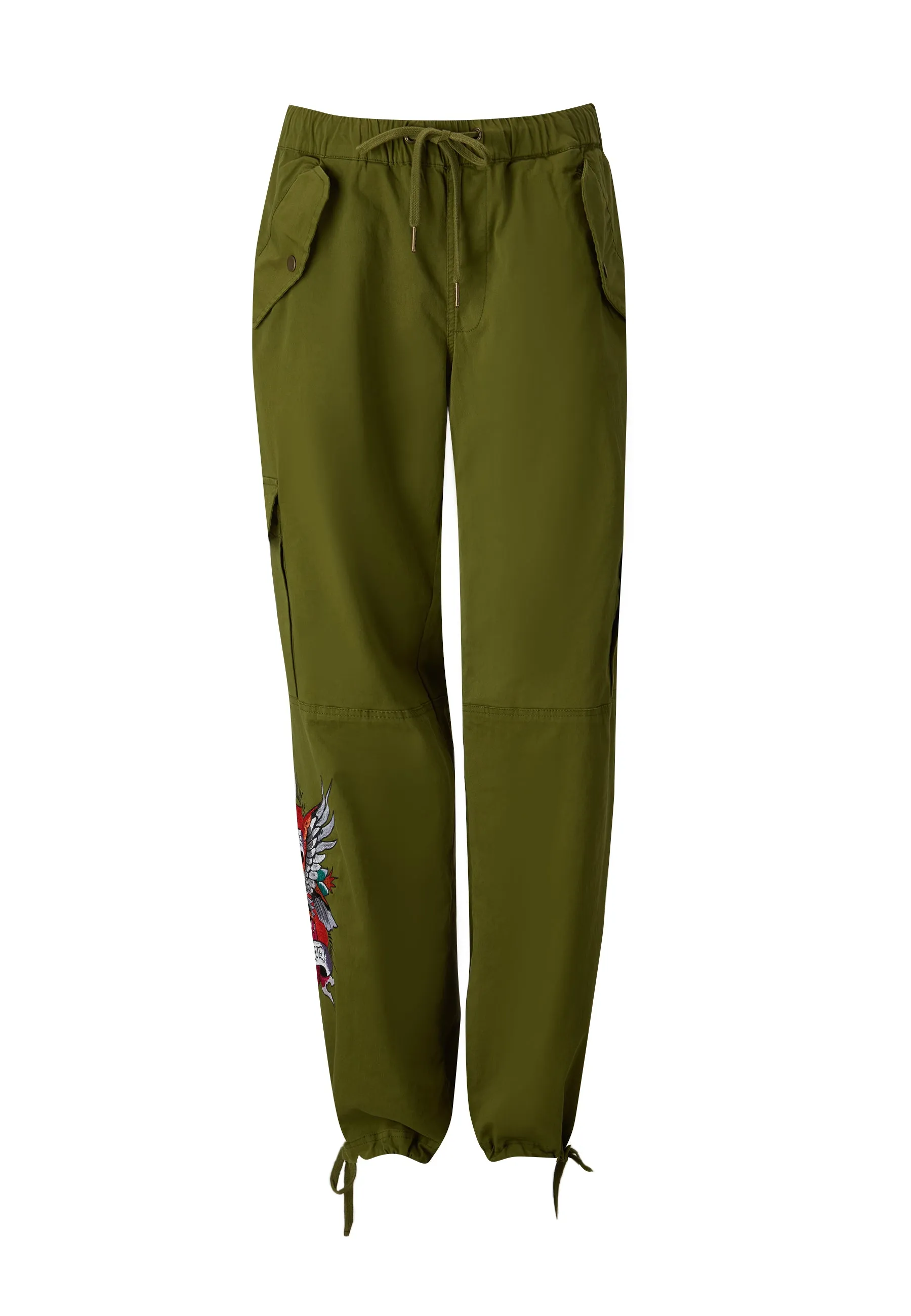 Womens Brave Heart Cargo Trouser - Green