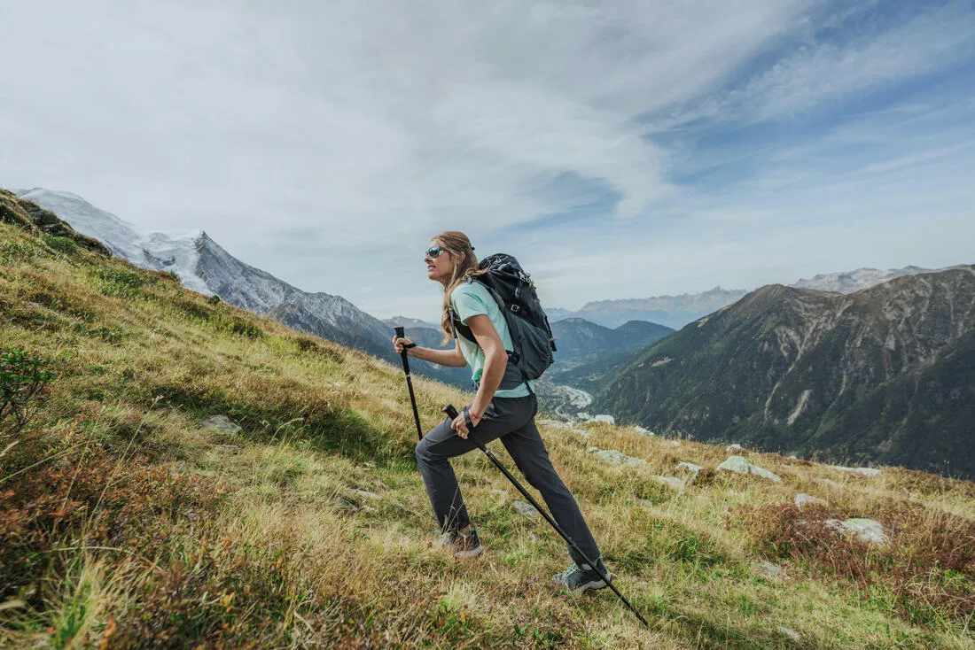 Women's Mountain Walking Trousers - MH500