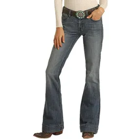 WOMEN'S PANHANDLE SLIM ROCK & ROLL W8M1710 JUNIOR MID RISE TROUSER *CLOSEOUT*