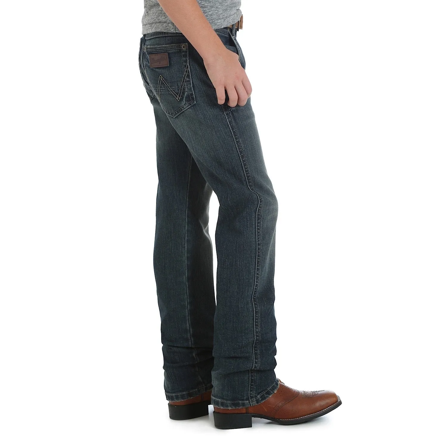 Wrangler Boy's Junior Retro Slim Straight Jean - Jerome