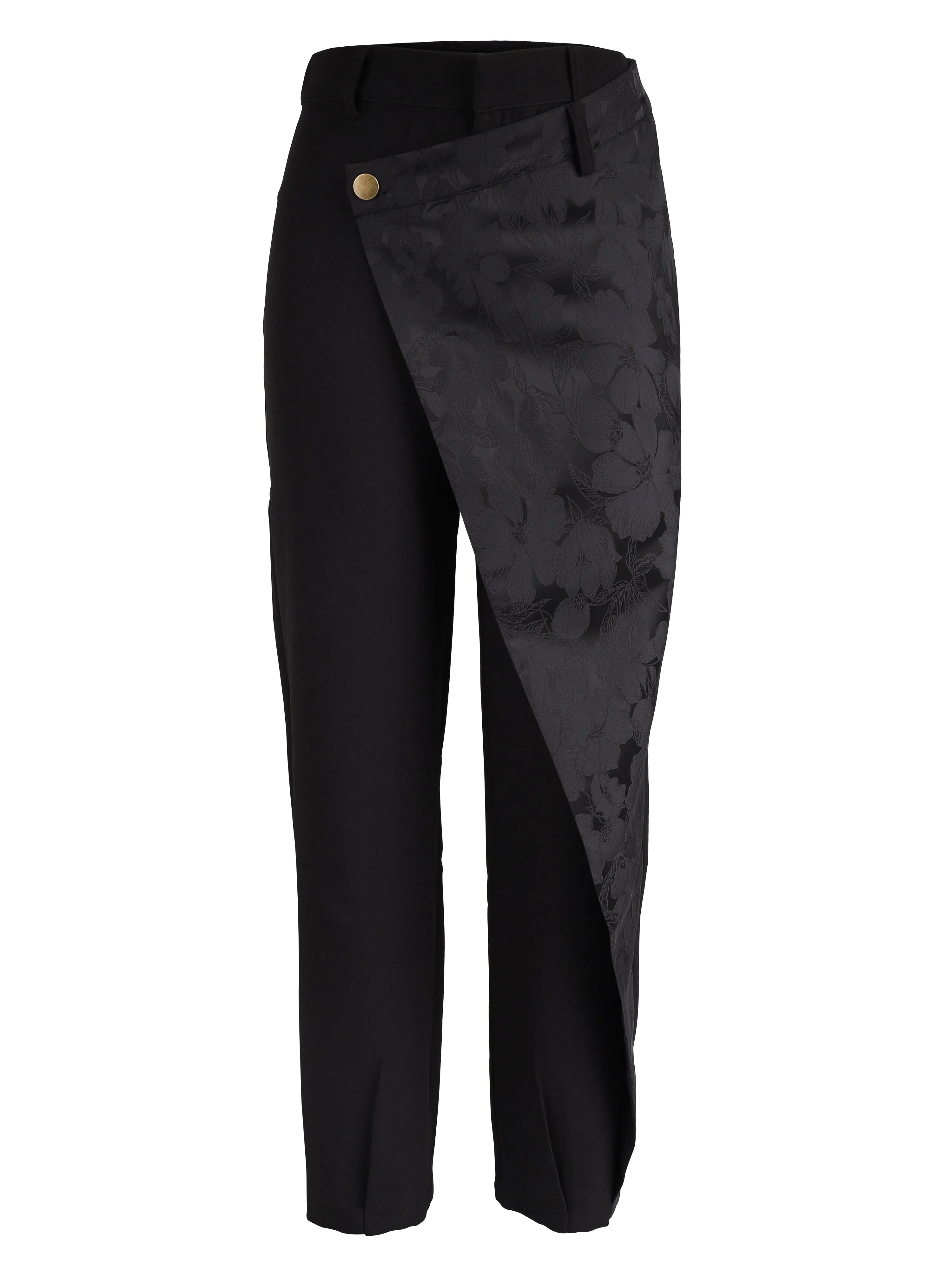 XAVIA draped trousers - Black